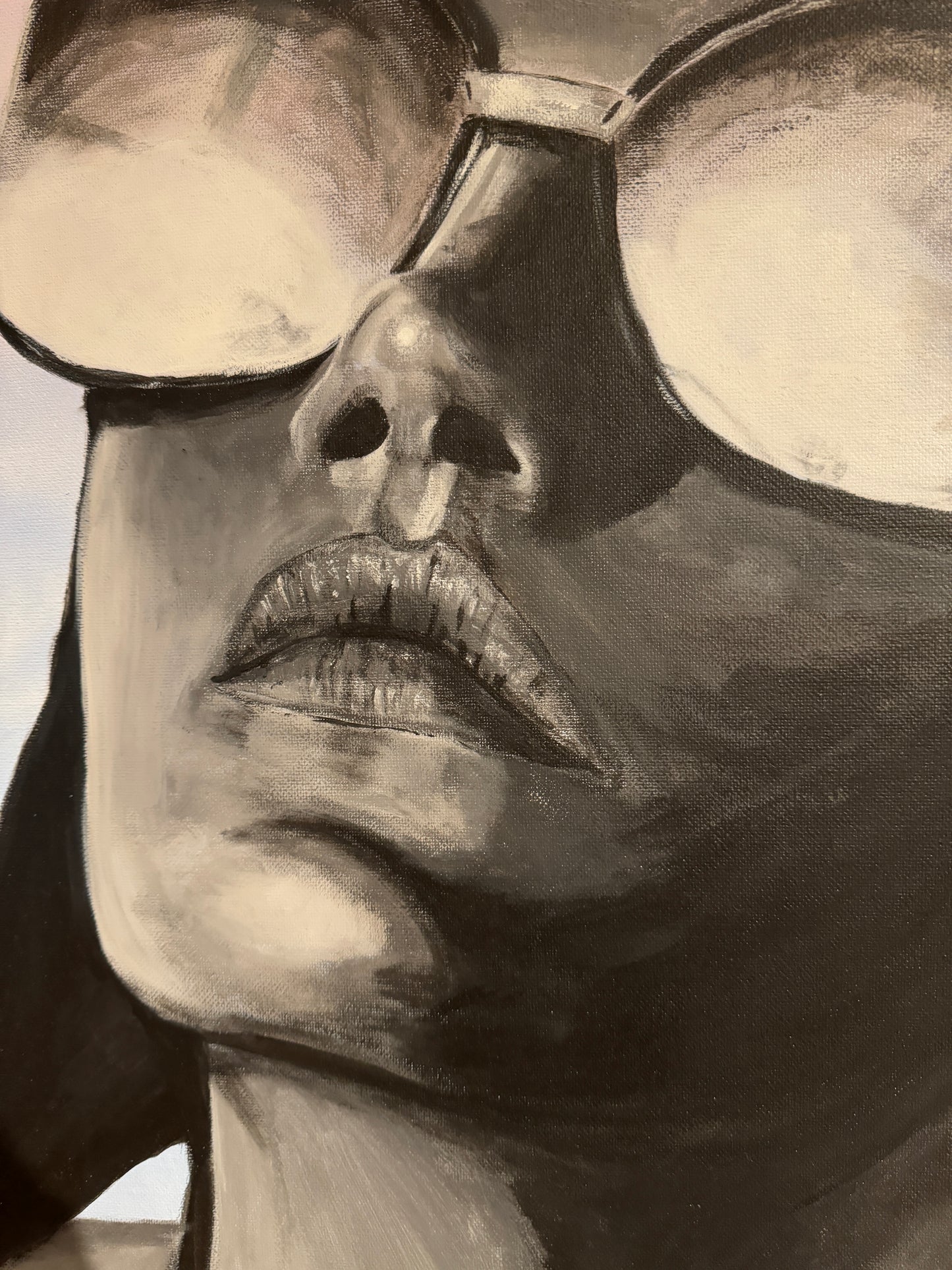 «Sukkerspinn» 80x60cm