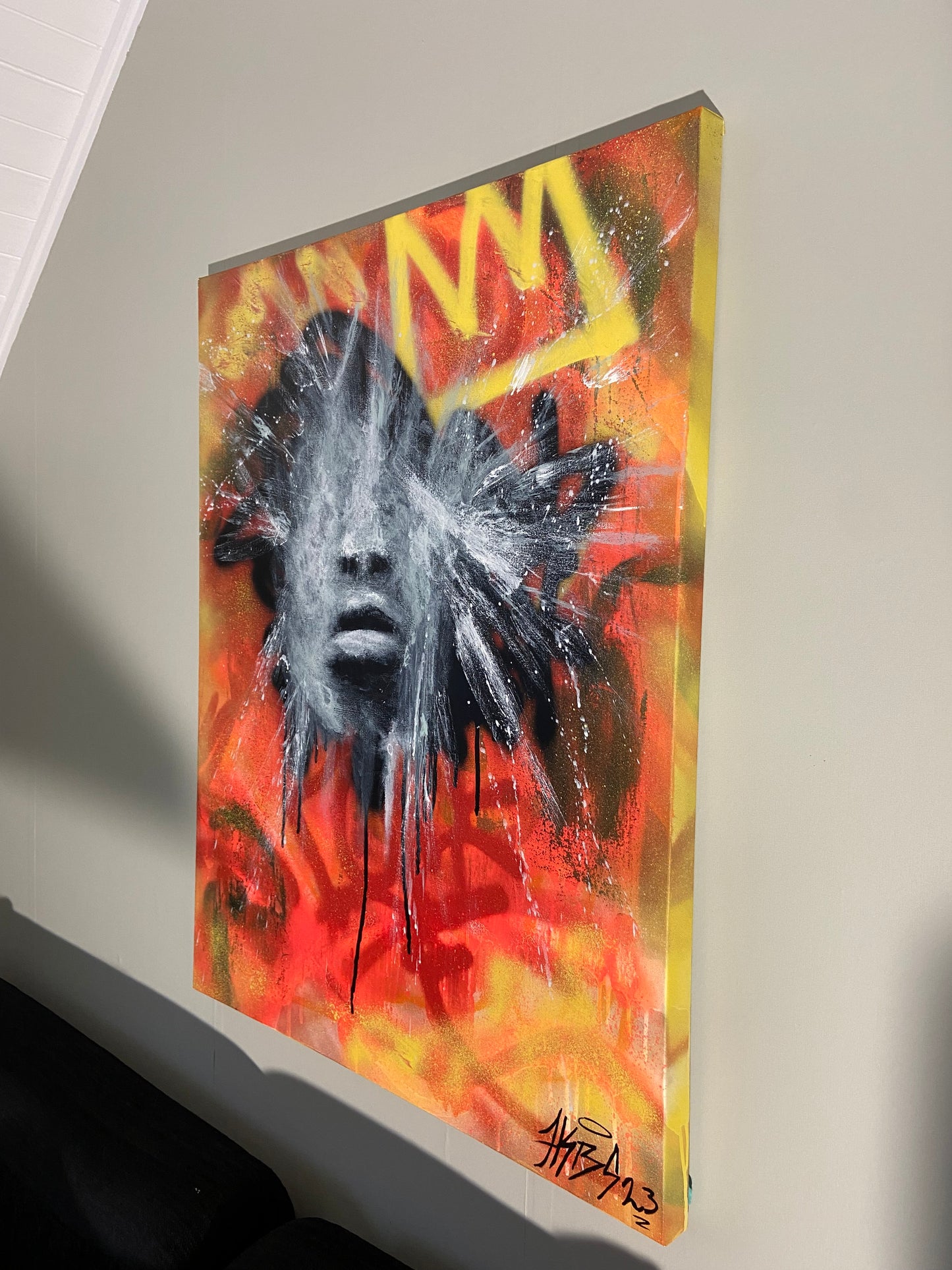 "WOW" 90x70cm