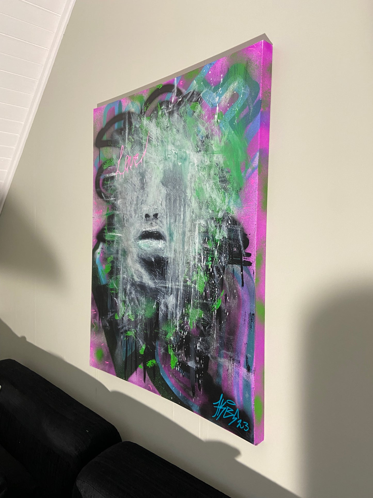 "Love" 90x70cm