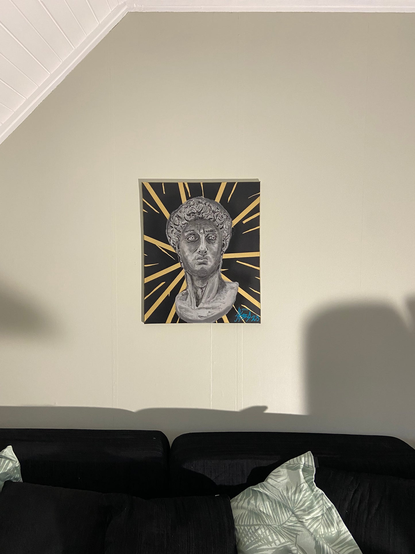 "Greek Gold" 60x50cm